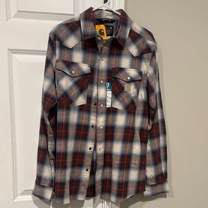 Carhartt Multicolor Plaid Button-Up Shirt